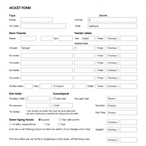 Esempio di modulo con etichette chiare e istruzioni per l'inserimento dei dati.
